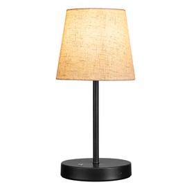 BOHON Cordless Table Lamp Rechargeable, Built-in 5200mAh Battery Operated Lamp, LED Bedside Night Lamp, Touch Stepless Dimming Outdoor Lamps for Patio Camping Restaurant Home Bedroom Coffee Decor