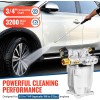 YAMATIC Pressure Washer Pump 3/4" Shaft Horizontal Max 3200 PSI