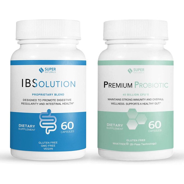 IBSolution Gut Health Bundle - All Natural Gut Health Support