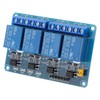 2PCS 4 Channel Relay Module Optocoupler Isolation ABS Solid State