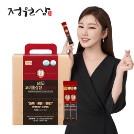 garden ginseng [Jeongwonsam] 6-year-old Korean red ginseng extract 365 sticks, 100 days worth, large capacity red ginseng stick immunity 100 packets, 1 unit / [정원삼] 6년근 고려홍삼정 365스틱 100일분 대용량 홍삼스틱 면역력 100포, 1개