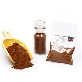 Weihnachtsgewürz Oriental, Backgewürz, Backzutaten naturbelassen, Kuchengewürz, Universalgewürz für Weihnachten, Glühweingewürz, glutenfrei, 25g