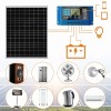 Unbranded 100W Solar Panel Off Grid System Solar Module PV
