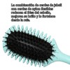Judpor® Set Curly Lockenbürste + 4 Pinzetten | Lockenformbürste Curly