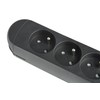 Electraline 32057 Power Strip 4 French Sockets with Cable Reel