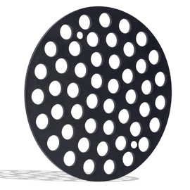 Bueyfolt 5inch Cast Iron Drain Cover, Garage Drain Cover, Floor Drain, Floor Strainer