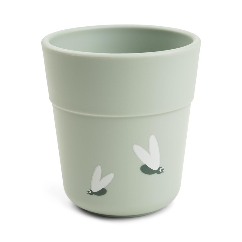Done by Deer Foodie Mini Drinking Cup Croco Green -