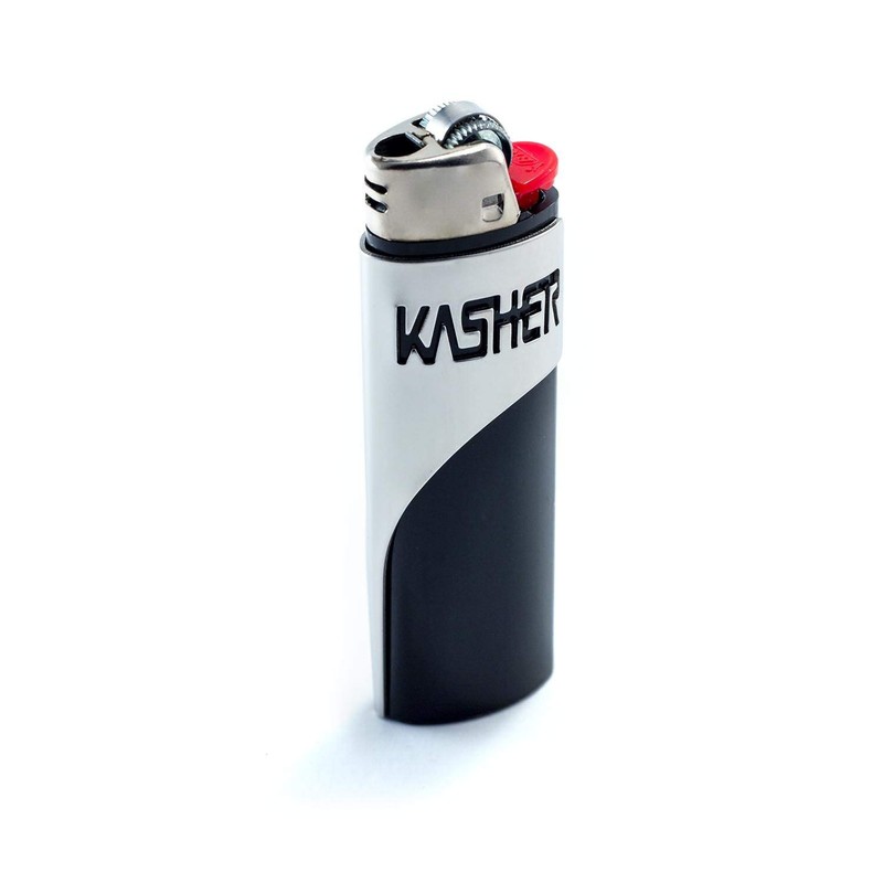 Kasher Cutout Lighter Tool Silver, Pipe Cleaner, Cigar Punch, Poker,