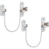 Sandiyago 2 Pack Window Lock Baby Safety Window Opening Restrictor