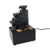 Tabletop Fountain Circulating Water Decorative USB Desk Waterfall Fountain with