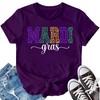 LBP Mardi Gras Shirt for Women Happy Mardi Gras Day