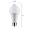 Satco Motion Sensor Activated Light Bulb LED 120V 12W =75W