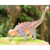 Gemini&Genius Ankylosaurus Dinosaur Action Figure Dinosaur Toy Green Science Educational