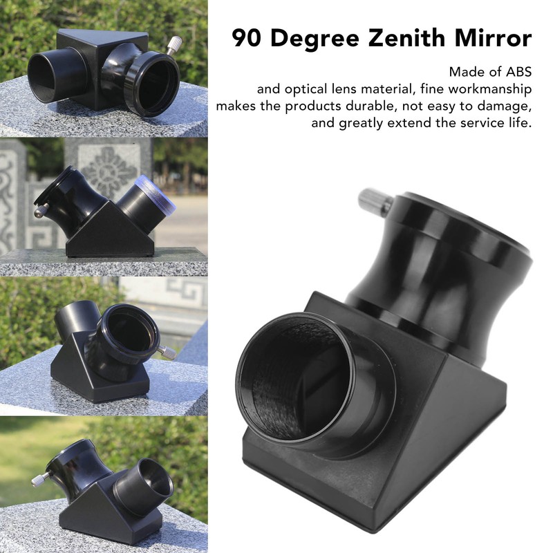 1.25 Inches 90 Degree Zenith Diagonal Mirror Turning Mirror Astronomical