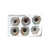 Realistic Bullet Hole (Bullethole) 3D Stickers - Large Caliber Rusty