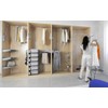 Wood Technology SuperLift Pull Down Closet Rod System, Grey, with