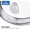 HOMOTEK 2 Pack Closet Door Finger Pull 2-1/16”, Easy Snap