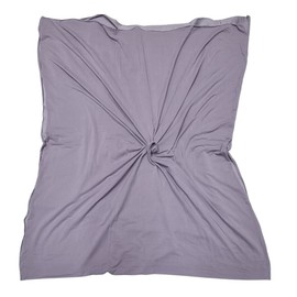 Kiran Fashion Premium Super Stretch Thick Jersey Lycra Scarf Hijab Wrap (Greyish Lilac)