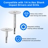 11 PCS Rotary Drill Saw Blades: 6 PCS Mini Circular