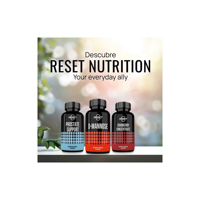 Reset Nutrition D-mannose Salud Urinaria Infecciones 90 Cáps Sabor Sin