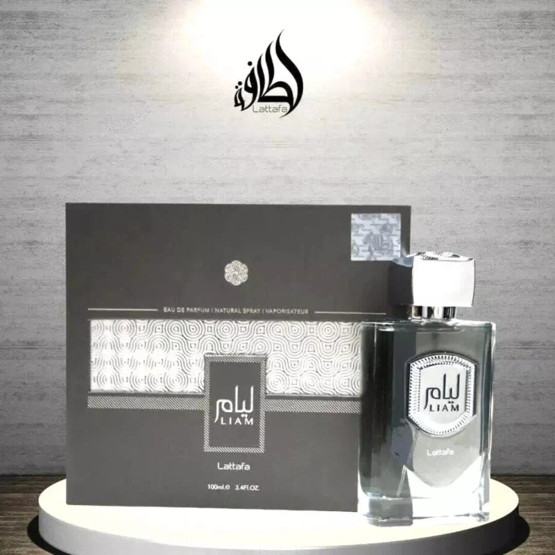 Lattafa Liam Grey EDP 3.4 oz Unisex Fragrances New in