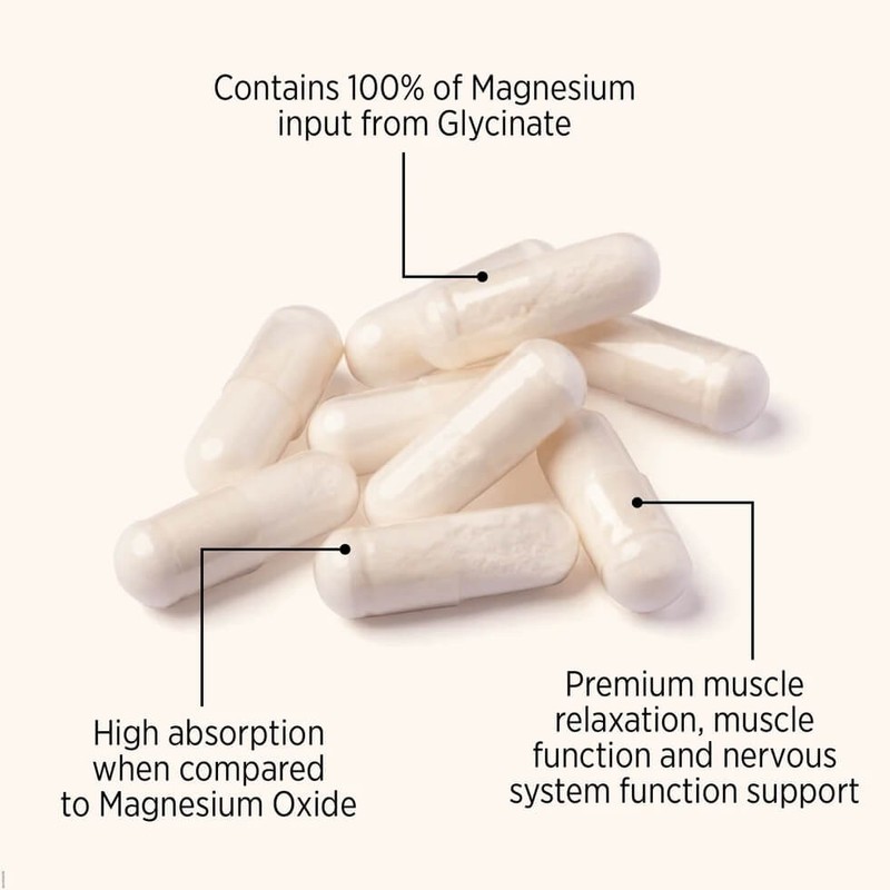 Nutralife-Magnesium Glycinate 120 Capsules