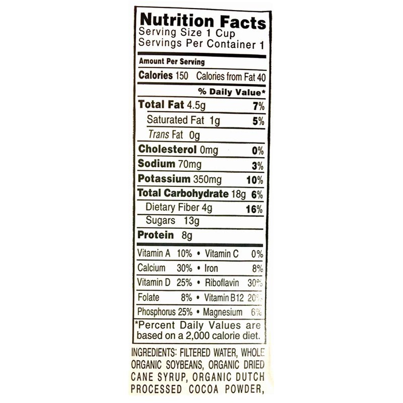 Kikkoman USA Organic Chocolate Soymilk, Dairy-Free & Low-Fat, 24 Pack