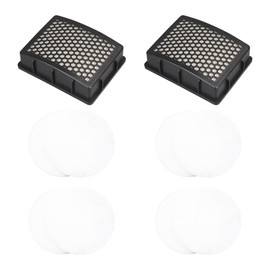Replacement Filter Compatible with Kenmore DU4080 DU4399 Featherlite Lift-Up Bagless Upright Vacuum,Part # 520273, 2 HEPA filters + 4 Foam & Felt Filters