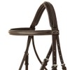 Kavalkade Unisex's Quentin English Combination Bridle, Brown, Small Pony
