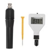 Soil PH Meter with Backlit LCD Display Multipurpose Fruit Meat