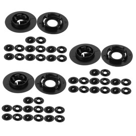 iplusmile 12sets Car Mat Fixing Clips Anti- Retainer for Secure Floor Mat Installation Easy to Install Compatible Various Foot Pads Simple Design for Enhanced Interior Aesthetics