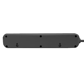Koblenz Supresor de Picos, Multicontacto, 6 Contactos Caseros, 420 Joules de Protección, Oficina y Hogar, Carga y Protege Computadoras, Celulares, Bocinas, Cable de 45 cm (SS-420 C)