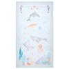 Wilmington Underwater Whimsy Large 24" Panel Multi, Fabric by The