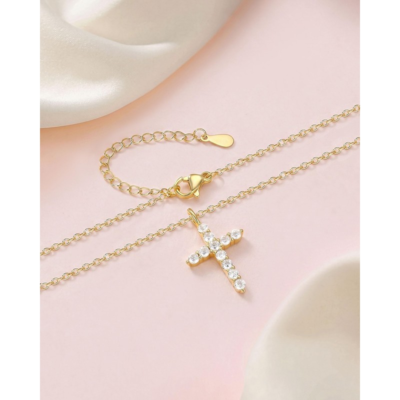Eryuor Cross Necklace for Girls Kid 8 12 10 Year