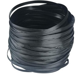 WANGCL Wicker Repair Kit Plastic Woven Rattan Repair Material for Garden Furniture Patio Furniture (Black)