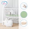 100% Cotton Baby Moses Basket Fitted Sheet/Jersey Oval Shape Sheet
