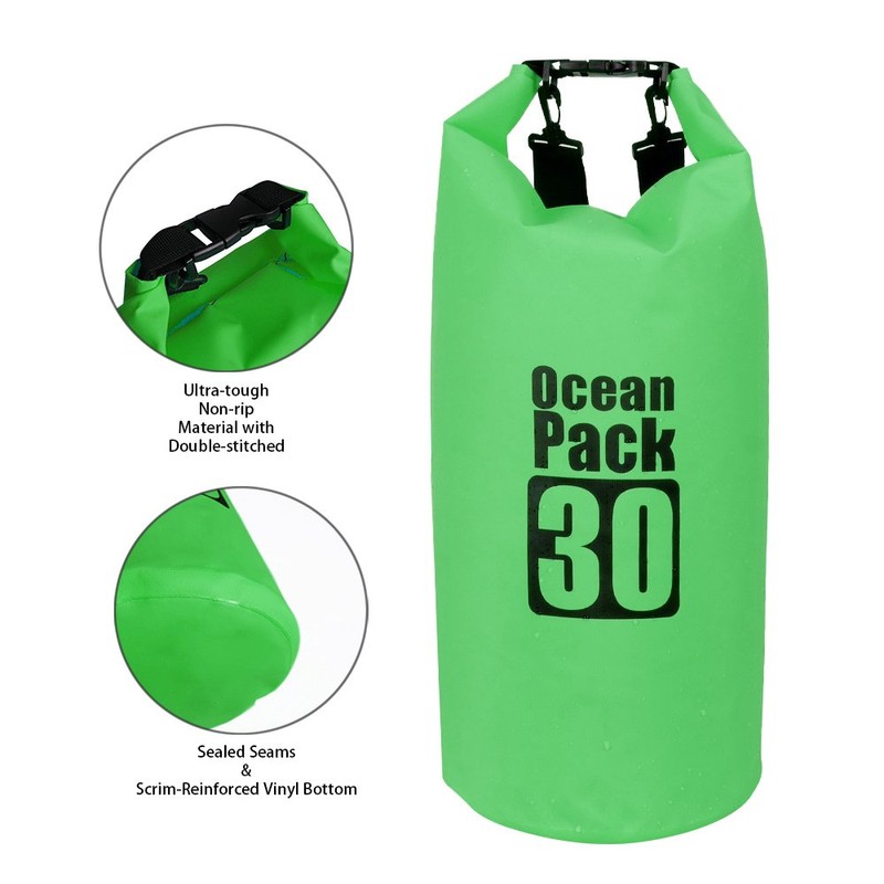 Bear Outdoor Dry Sack/Waterproof Bag for Boating, Kayaking, Hiking, Snowboarding,