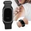 Rechargeable Intelligent Mosquito Repellent Bracelet Outdoor Anti Mosquito Wristband Black