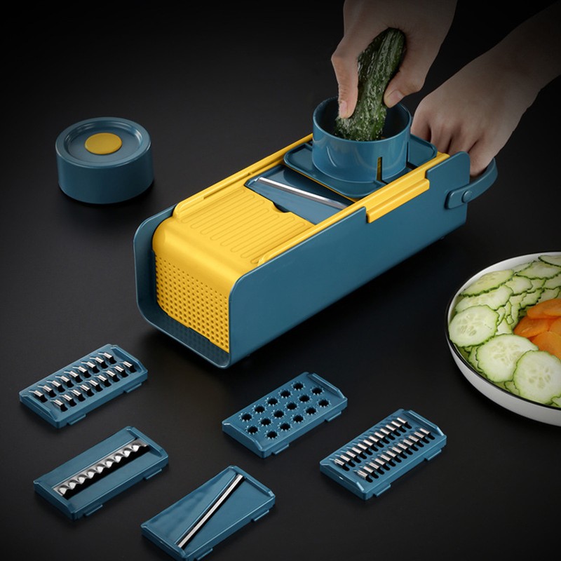 Vegetable Grater ABS and Stainless Steel Vegetable Cutter with Incisive
