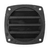 3in Marine Air Vent Grille Ventilation Ducting Louver Cover Black