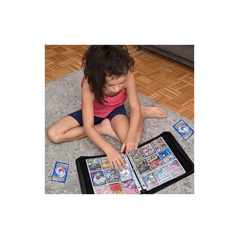 Jumbo Pokémon Card Binder 9-Pockets Trading Card Binder Jumbo 1080