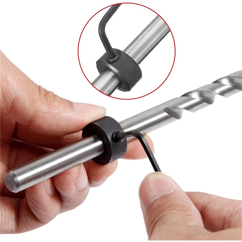 Utoolmart 2Pcs Drill Dowel 8mm Bore Drill Stop, Drill Bit