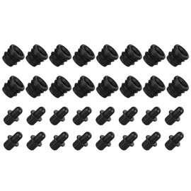 MECCANIXITY Speaker Grill Guides Plastic Ball and Socket Type 8mm Dia for Speaker Parts Accessories Pack of 16