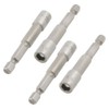 sourcing map Magnetic Nut Setters Driver/Hardware, 6.5mm Hex Socket, 65mm,