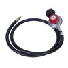 GasSaf High Pressure Propane Regulator Adjustable 0-5PSI Connector with CSA