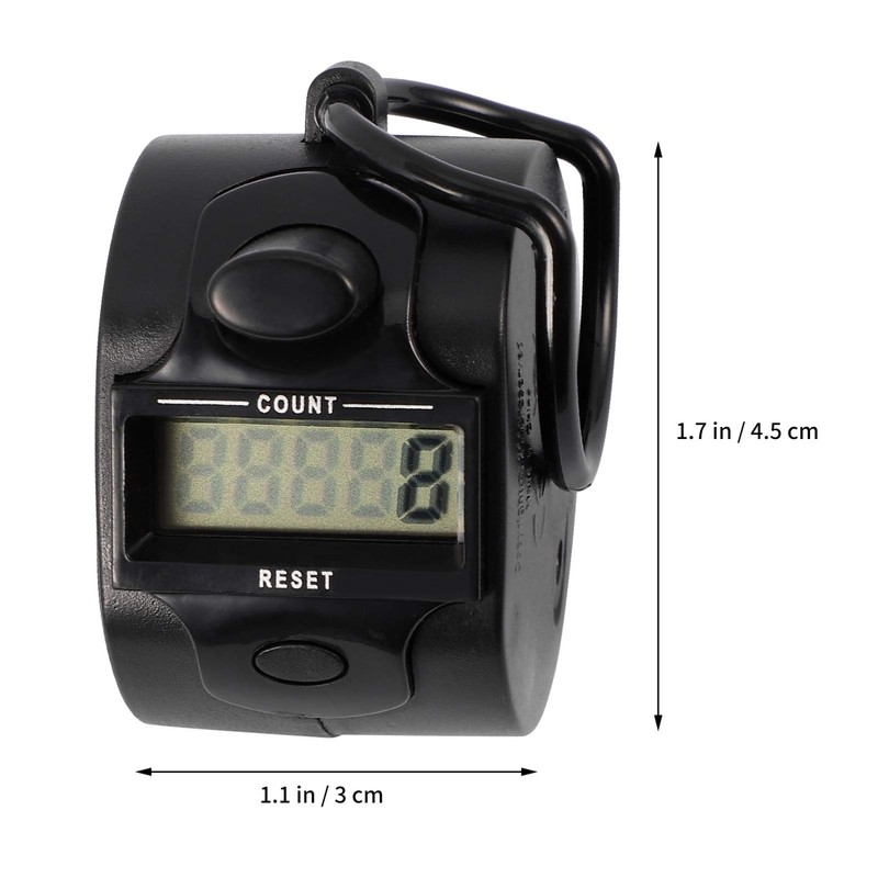 iplusmile Finger Counter Mechanical Manual Counter 5 Digit Counter Executor