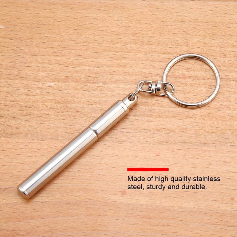 2 en 1 Extensible Pluma de Anillo Multifuncional Pluma Portátil