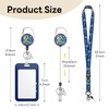 Handlein Retractable Badge Holder with Detachable Lanyard, Heavy Duty ID