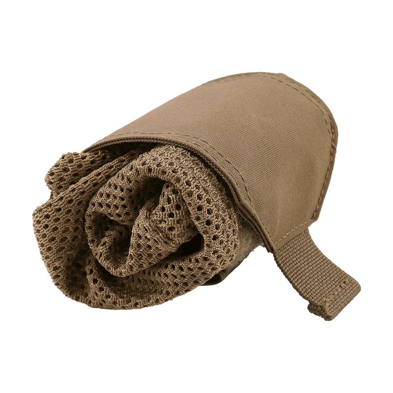 KRYDEX GEAR Tactical Dump Pouch, Molle Foldable Mag Bag Net