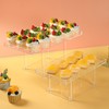 3 Pack Dessert Table Display Set, Clear Acrylic Dessert Stands